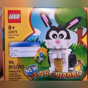 LEGO YEAR OF THE RABBIT LUNAR NEW YEAR 40575 SEALED